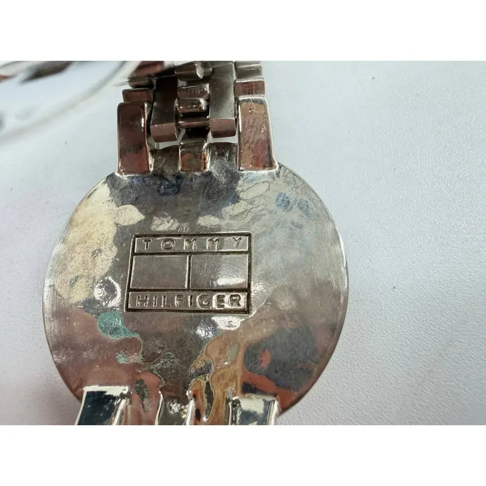 Vintage Tommy Hilfiger Stainless Steel Watch Bracelet Band Pre-Owned